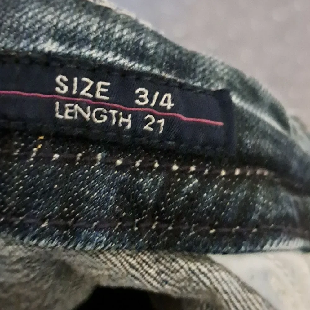 VIGOSS The Chelsea Capri jeans size 3/4